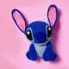Stich azul amigurumi